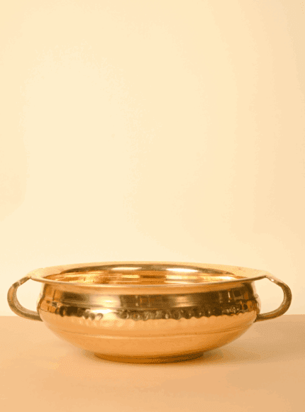 Brass Urli | Brass Home Decor | Hammered Urli